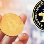 Reserve Bank of India logo representing the decline in digital currency transactions after an initial surge.