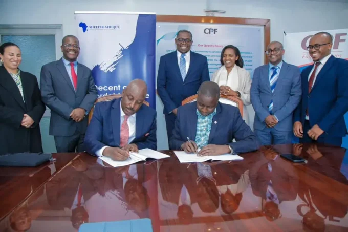 ShafDB Signs Deal with Kenyan CPF Group to Scale Up Development of Affordable Housing in Kenya
