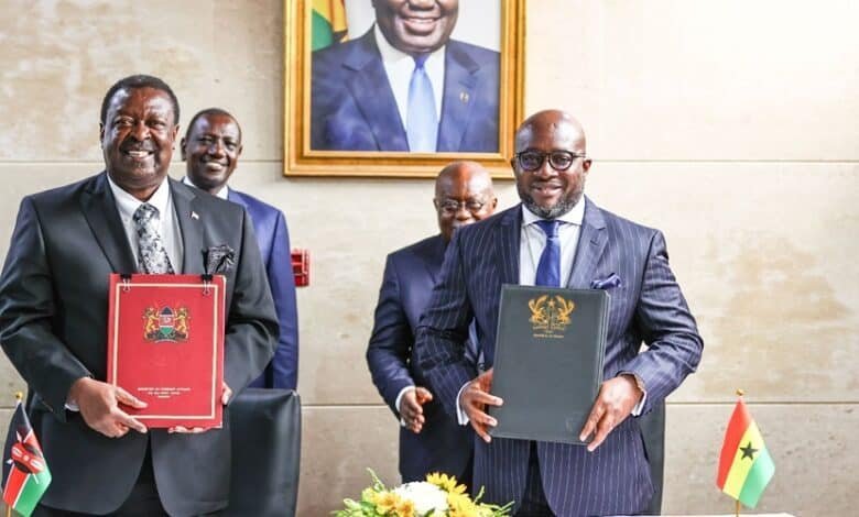 Kenya, Ghana Commit to Improve Trade Relations