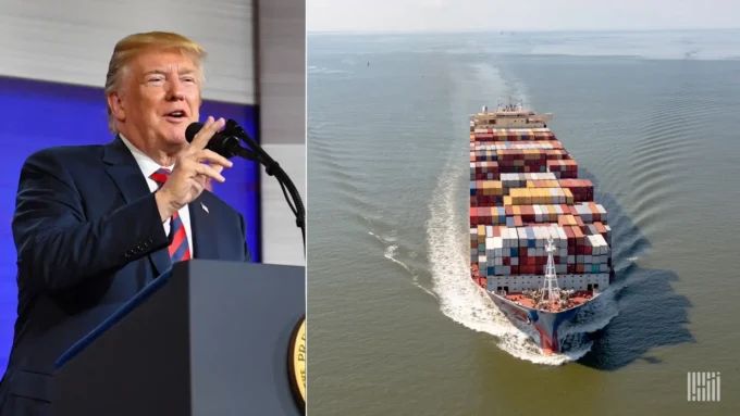 Trump Targets China-Made Containerships in New Flank of Global Economic War on the Oceans