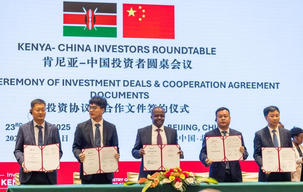 Kenya Inks Ksh.126 Billion Investment Deal with China