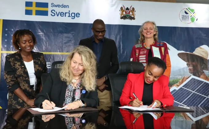 Sweden Commits KSh 348M to Green Kenya’s Trade Infrastructure