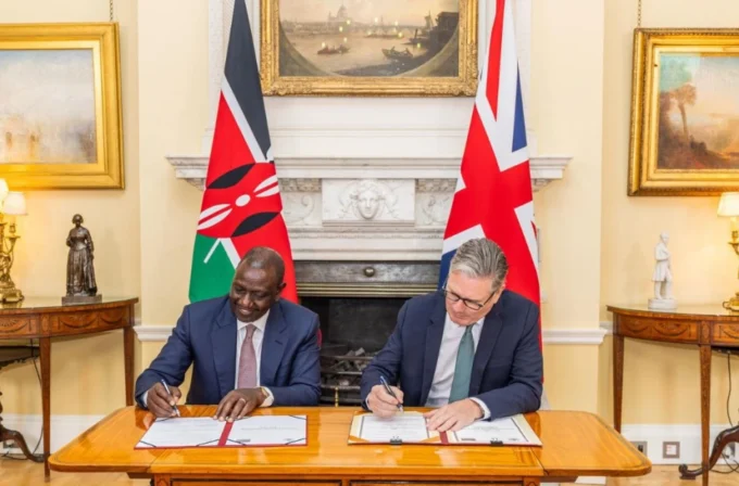 Kenya and UK sign renewed 5-year pact to boost trade, development, and cooperation, unlocking Ksh.427B in transformative investments