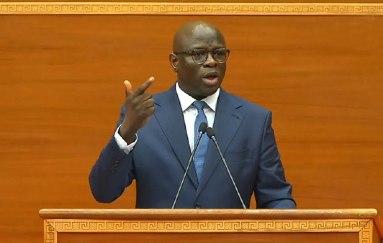 Finance Minister Cheikh Diba's