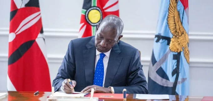 Ruto Signs Kenya's Sh5 Trillion National Infrastructure Fund Into Law, Betting on Investment Over Debt